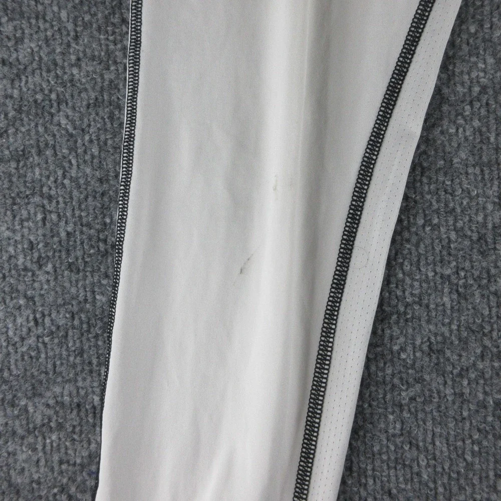 Nike Pro Compression Leggings Mens S White Dri-FIT Running Leggings Base Layer